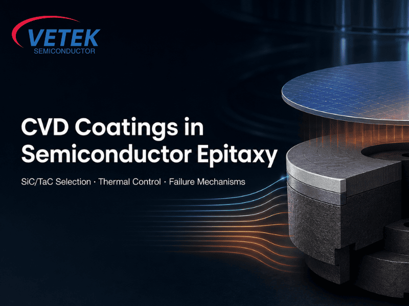 CVD povlaky v epitaxii polovodičov: Technické parametre, výber SiC/TaC a kontrola porúch