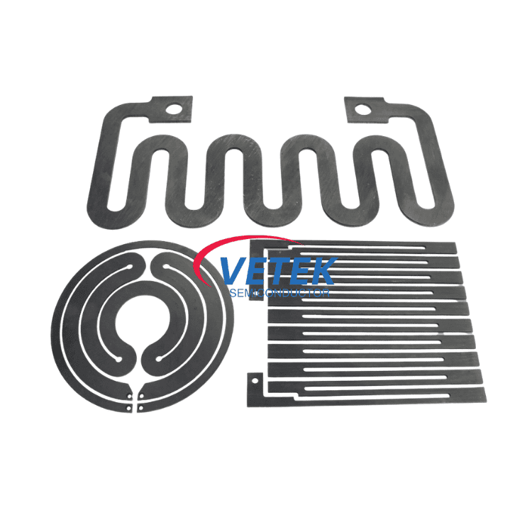 Prispôsobený grafitový ohrievač pre horúcu zónu