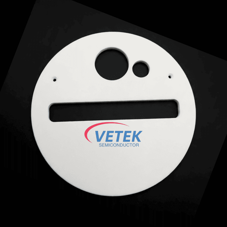 Vysoko čistý nepriehľadný kremenný štít a uzávierka pre MOCVD